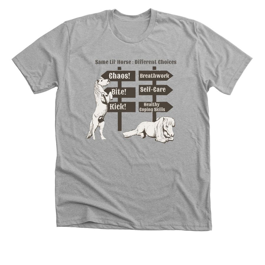 "Be like Blade" Shirts, a Athletic Heather Premium Unisex Tee