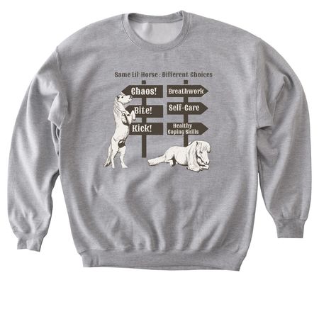 "Be like Blade" Shirts, a Sport Grey Softstyle Crewneck Sweatshirt