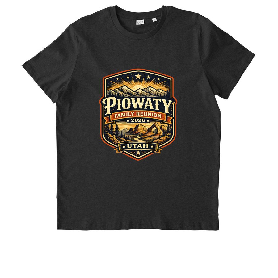 Piowaty Family Reunion 2026&nbsp;, a Dark Heather Grey Stanley/Stella Unisex Crafter Tee