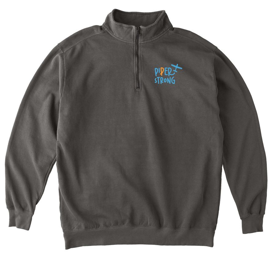 Quarter Zips, a Pepper Comfort Colors Quarter Zip Pullover