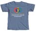 Childhood Cancer Awareness, a Blue Jean Comfort Colors Unisex Tee