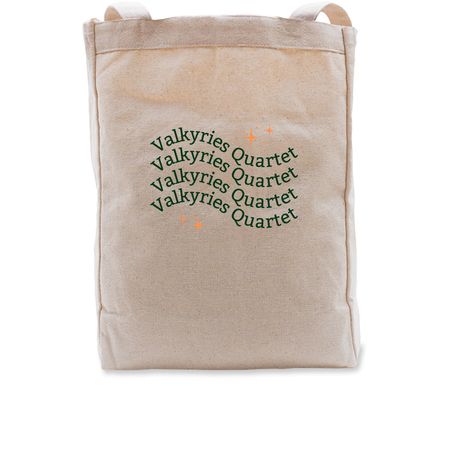 Valkyries Tote Bag, a Natural Recycled Cotton Tote Bag