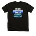 When Survivors Speak, Change Happens, a Solid Black Blend Premium Unisex Tee