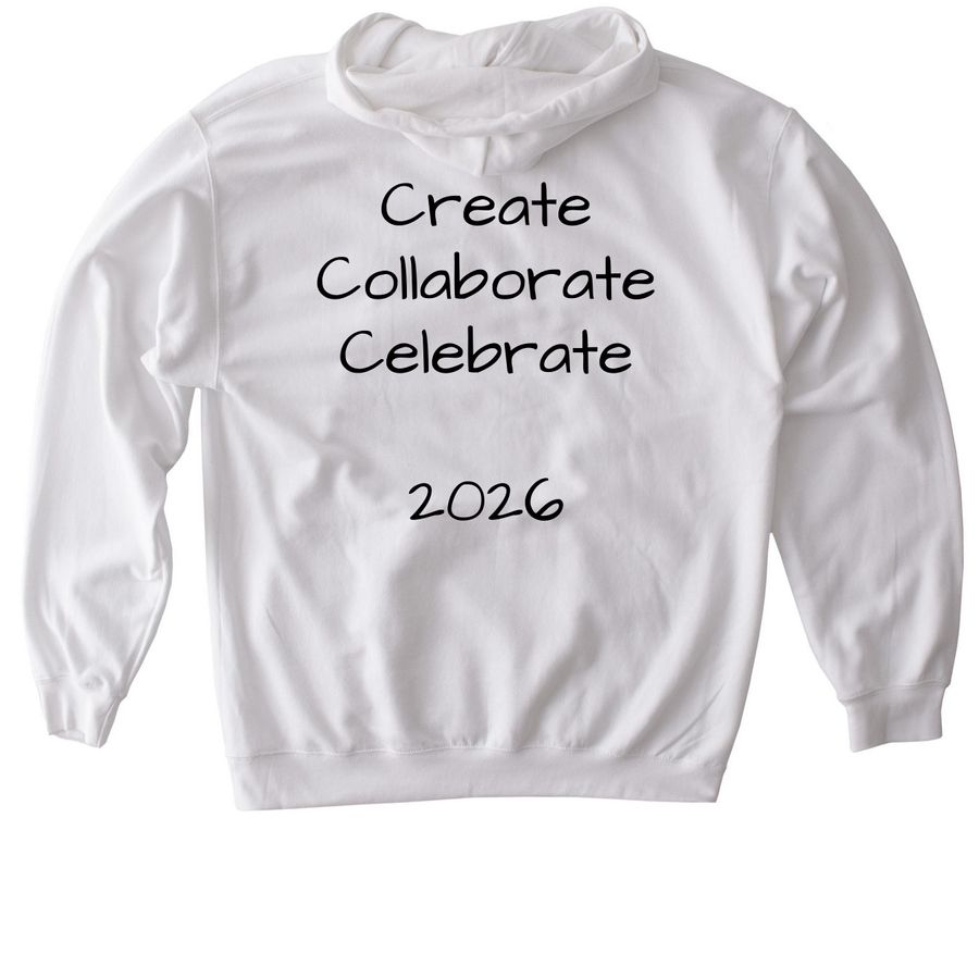 2026 Meadow (PRINT ON DEMAND), a White Gildan Softstyle Pullover Hoodie (back-view)