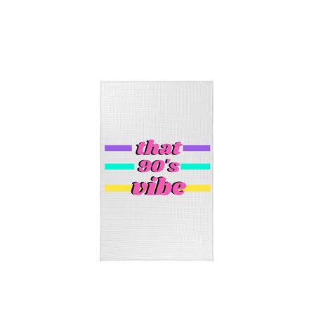 90?s Nostalgia&nbsp;, a White Tea Towel