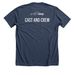World Narcolepsy Day 2026 T-Shirts, a Heather Navy Premium Unisex Tee (back-view)