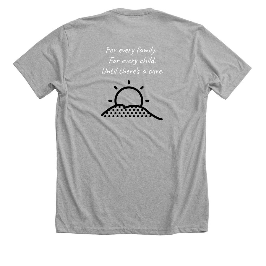 Awareness Month 2026, a Athletic Heather Premium Unisex Tee (back-view)