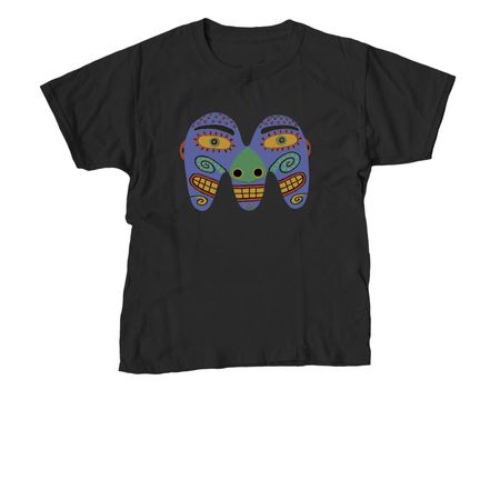 Mountaineer Montessori Youth M-Gear, a Black Youth Unisex Tee