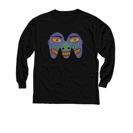 Mountaineer Montessori Youth M-Gear, a Black Youth Long Sleeve Tee