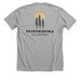 Ponderosa Academy Merch&nbsp;, a Athletic Heather Premium Unisex Tee (back-view)