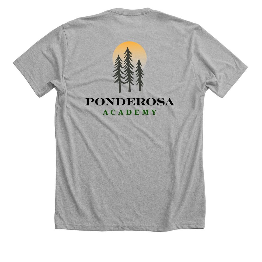 Ponderosa Academy Merch&nbsp;, a Athletic Heather Premium Unisex Tee