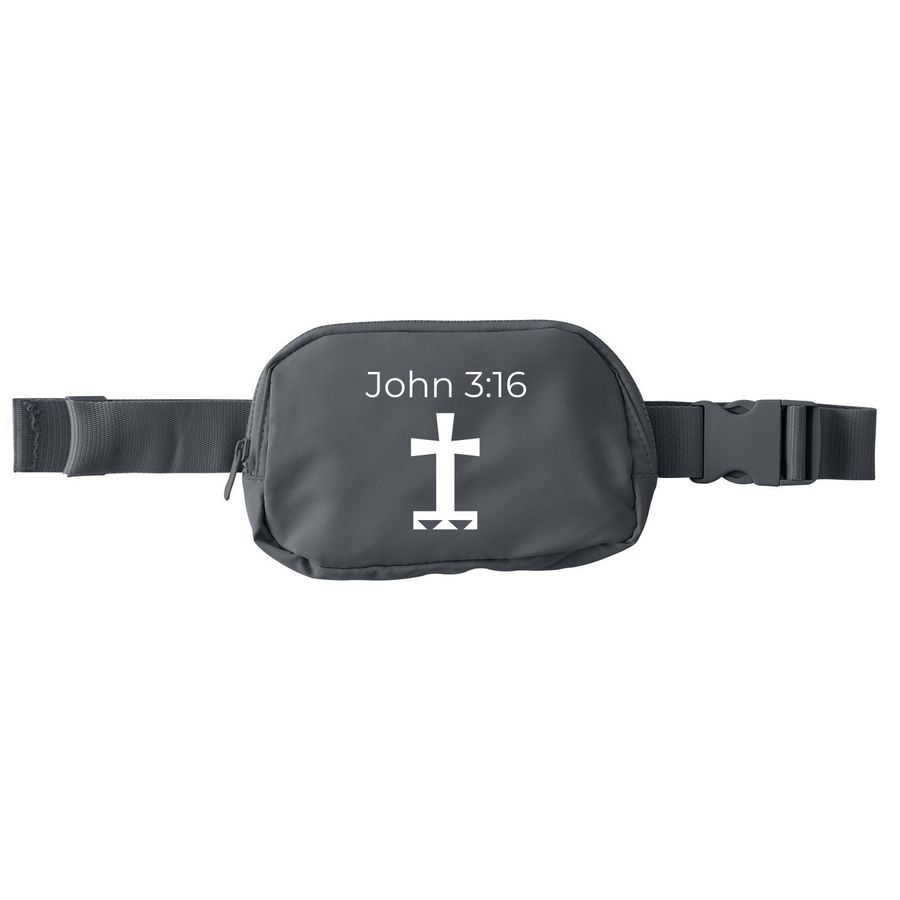 Hip pack, a Storm Grey Matte Hip Pack