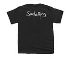 St. Louis 2026 Smoky Arch, a Black Youth Unisex Tee (back-view)