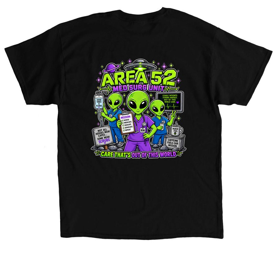 Unit 52 Halloween&nbsp;, a Black Classic Unisex Tee (back-view)
