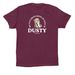 My Favorite Kind of Dog is Dusty, a Maroon Premium Cotton Tee