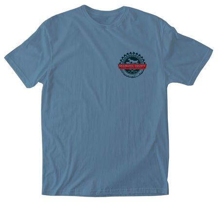 2026 Skamania Co. Fair, a Indigo Blue Softstyle Cotton Tee