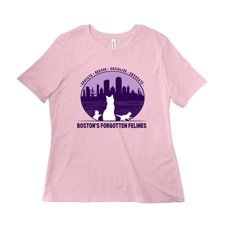 BFF Classic Logo Shirt, a Pink Women?s Relaxed Cotton Tee