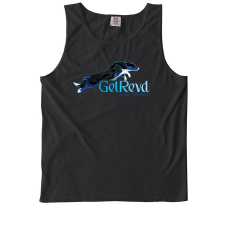 GetRevd Spring Tees, a Black Comfort Colors Tank Top
