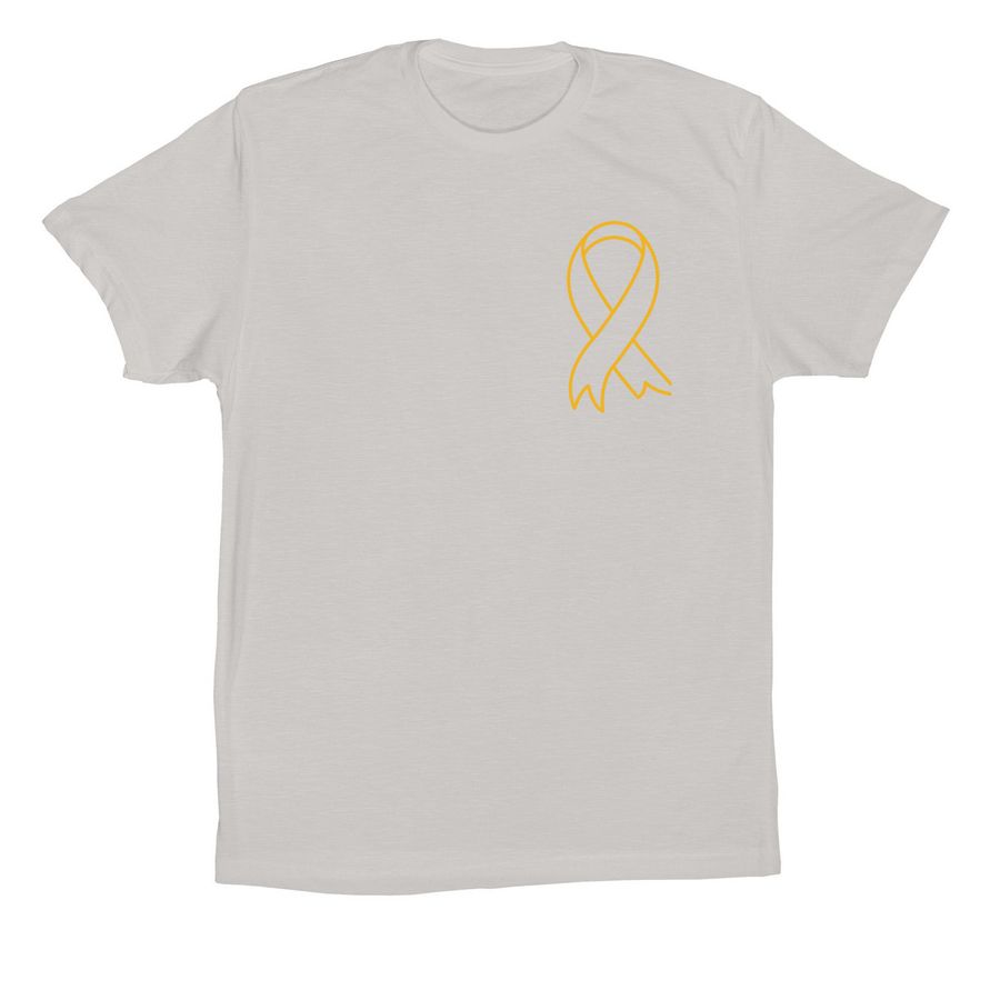 Marigolds Fight, a Solid Athletic Grey Premium Cotton Tee
