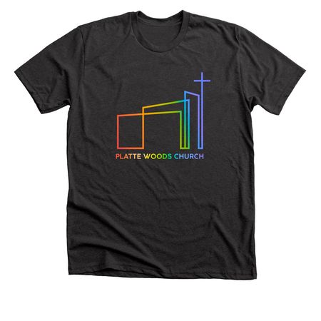 PWC Pride, a Dark Grey Heather Premium Unisex Tee