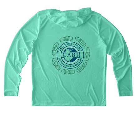 CABI Falmouth Fundraiser, a Bright Seafoam UV Performance Long Sleeve Hoodie