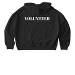 Volunteer&nbsp;, a Black Stanley/Stella Women?s Stella Nora Pullover Hoodie (back-view)