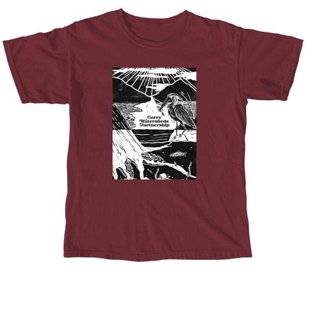 Watershed Ecosystem Shirts, a Brick Comfort Colors Unisex Tee