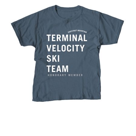 Blair's Terminal Velocity&nbsp;&nbsp;, a Indigo Youth Unisex Tee