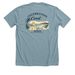 ALOTA Fall Conference and Retreat 2026, a Heather Blue Lagoon Premium Unisex Tee (back-view)