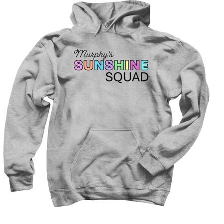 Squad Colorful | Adult & Youth Styles, a Sport Grey Pullover Hoodie
