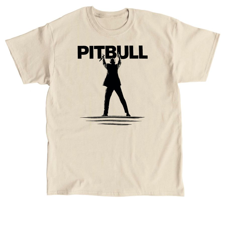Pitbull Tour Merch Mr. Worldwide I'm Back, a Sand Classic Unisex Tee