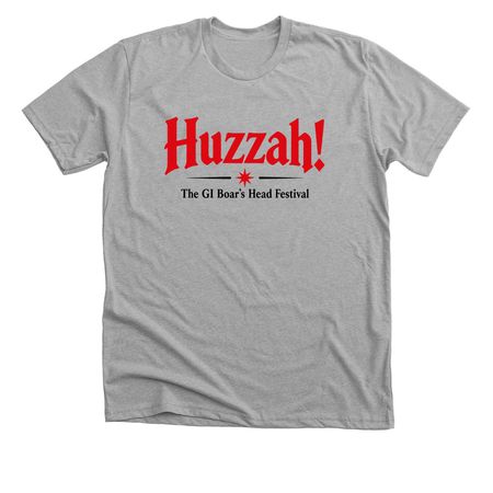 Huzzah!, a Athletic Heather Premium Unisex Tee