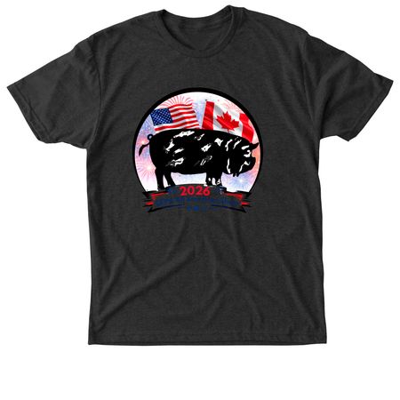 2026 All American show, a Vintage Black Triblend Unisex Tee