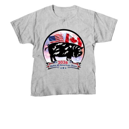 2026 All American show, a Sport Grey Youth Unisex Tee
