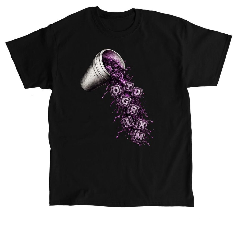 R.H.M x OTD Grixm 'Dirty Cup Collection'&nbsp;, a Black Classic Unisex Tee