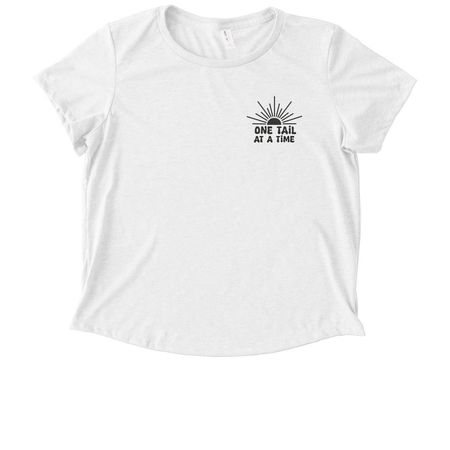 Every Old Friend Deserves A New Beginning, a Fairly White Allmade Eco Triblend Women?s Scoop Neck Tee
