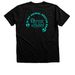 In My Rescue Era, a Black Heather Premium Unisex Tee (back-view)