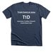 Team Dahlia 2026, a Heather Navy Premium Unisex Tee