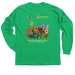 DGC Sprouts Wear, a Irish Green Classic Long Sleeve Tee (back-view)