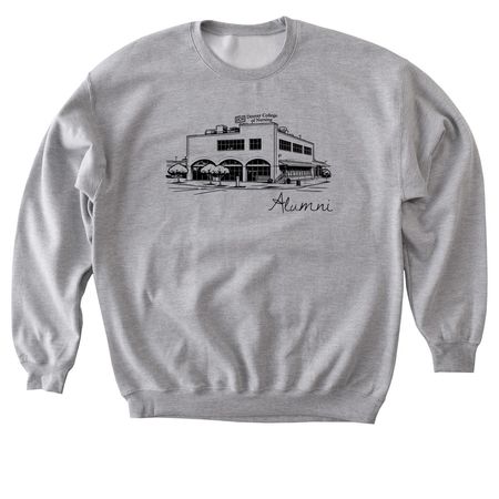 Alumni, a Sport Grey Softstyle Crewneck Sweatshirt
