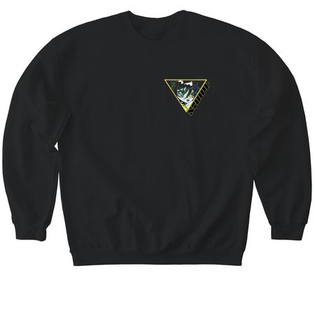 Neko, a Black Softstyle Crewneck Sweatshirt