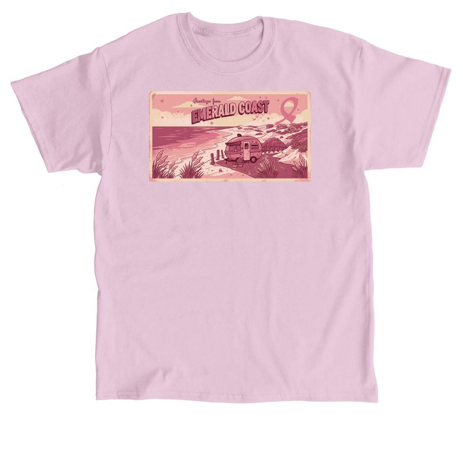 Making Strides Of the Emerald Coast&nbsp;, a Light Pink Classic Unisex Tee