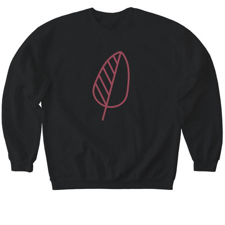 Leaf sweatshirts and tee, a Black Softstyle Crewneck Sweatshirt