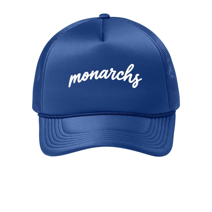 fancy trucker, a True Royal Printed Foam Trucker Hat