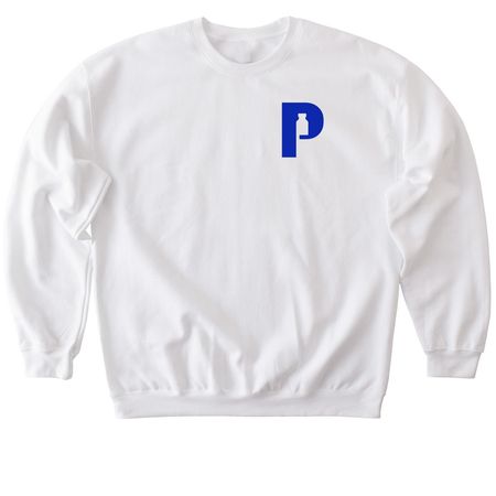 Project Insulin Shirt, a White Softstyle Crewneck Sweatshirt