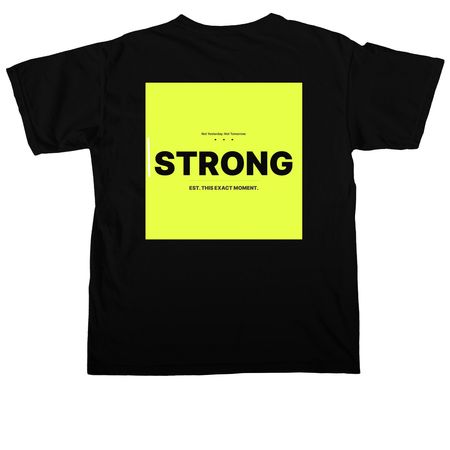 CPF/STRONG. The original. The foundation., a Black Comfort Colors Unisex Tee