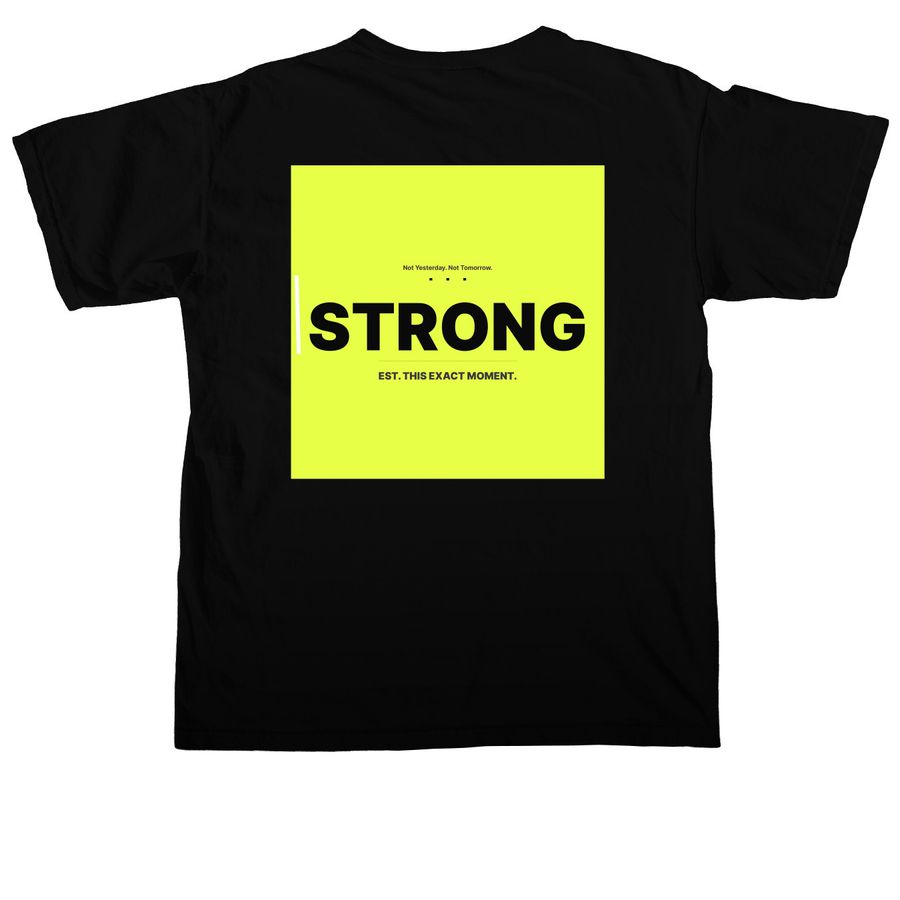 CPF/STRONG. The original. The foundation., a Black Comfort Colors Unisex Tee