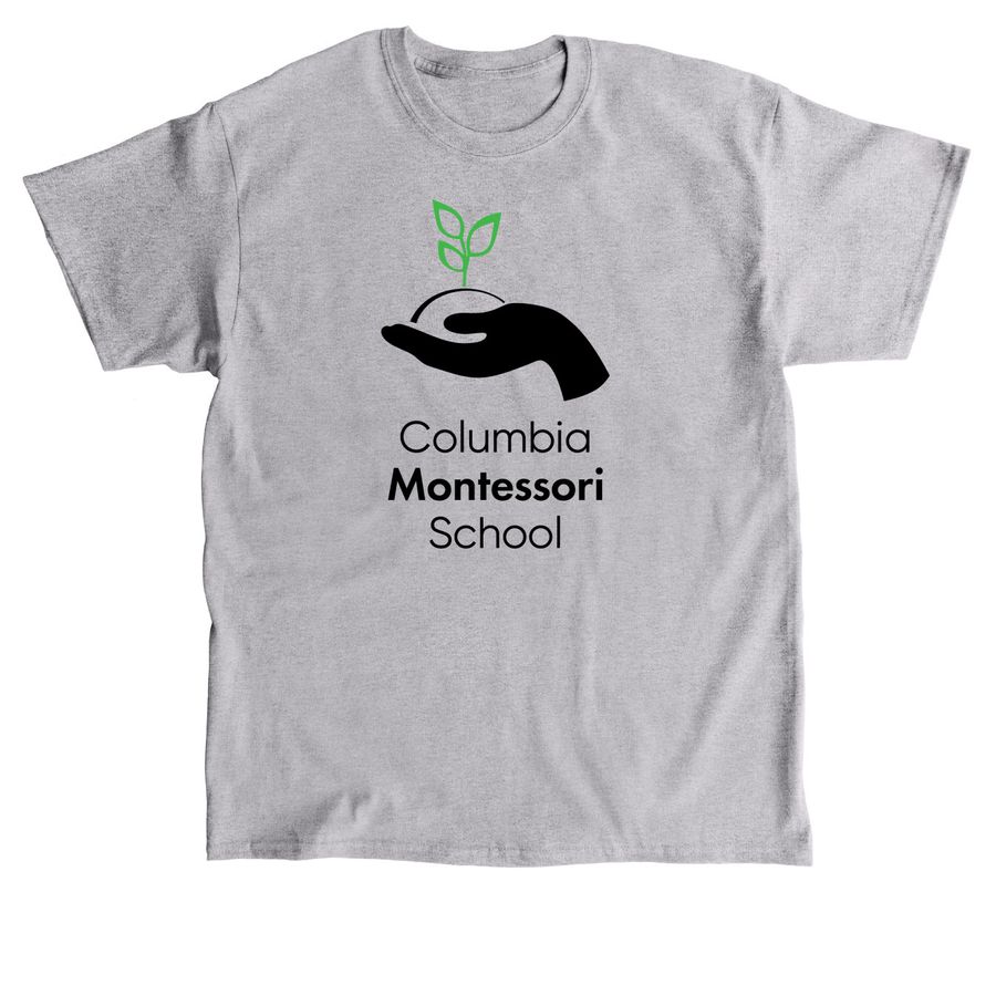 Columbia Montessori School - Adult/Youth, a Sport Grey Classic Unisex Tee