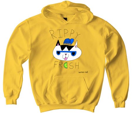 Rippy Fresh Shirt, a Daisy Softstyle Youth Pullover Hoodie