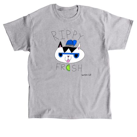 Rippy Fresh Shirt, a Sport Grey Classic Unisex Tee